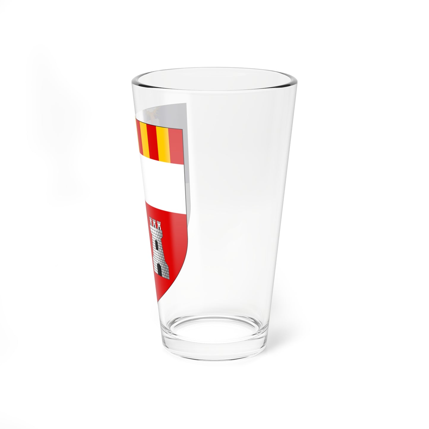 University of Aberdeen arms (Scotland) (Coat of Arms) Pint Glass 16oz