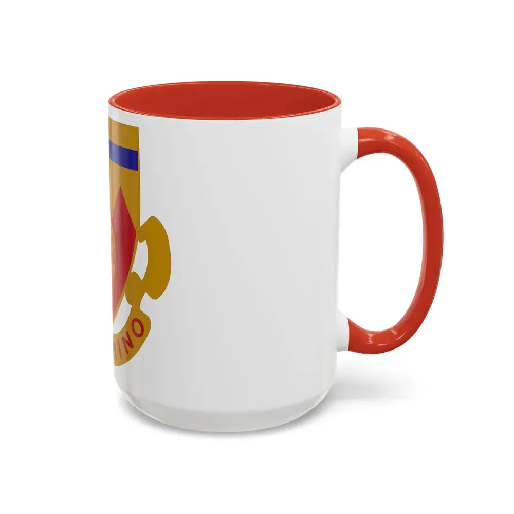 214th Armored Field Artillery Battalion (U.S. Army) Accent Coffee Mug - Go Mug Yourself