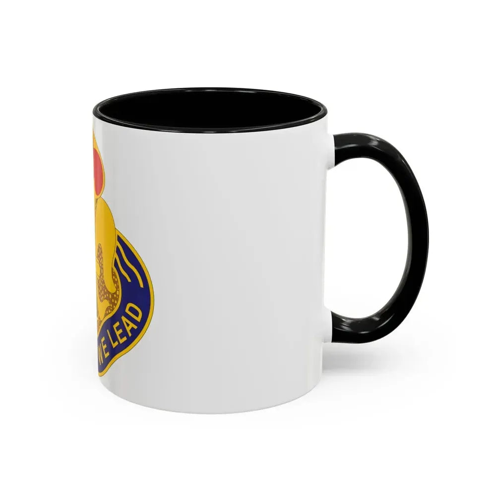 214th Field Artillery Brigade v2 (U.S. Army) Accent Coffee Mug - Go Mug Yourself