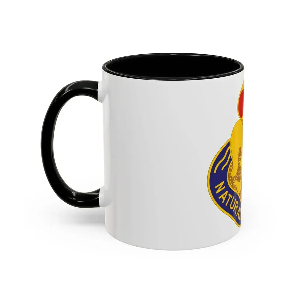 214th Field Artillery Brigade v2 (U.S. Army) Accent Coffee Mug - Go Mug Yourself