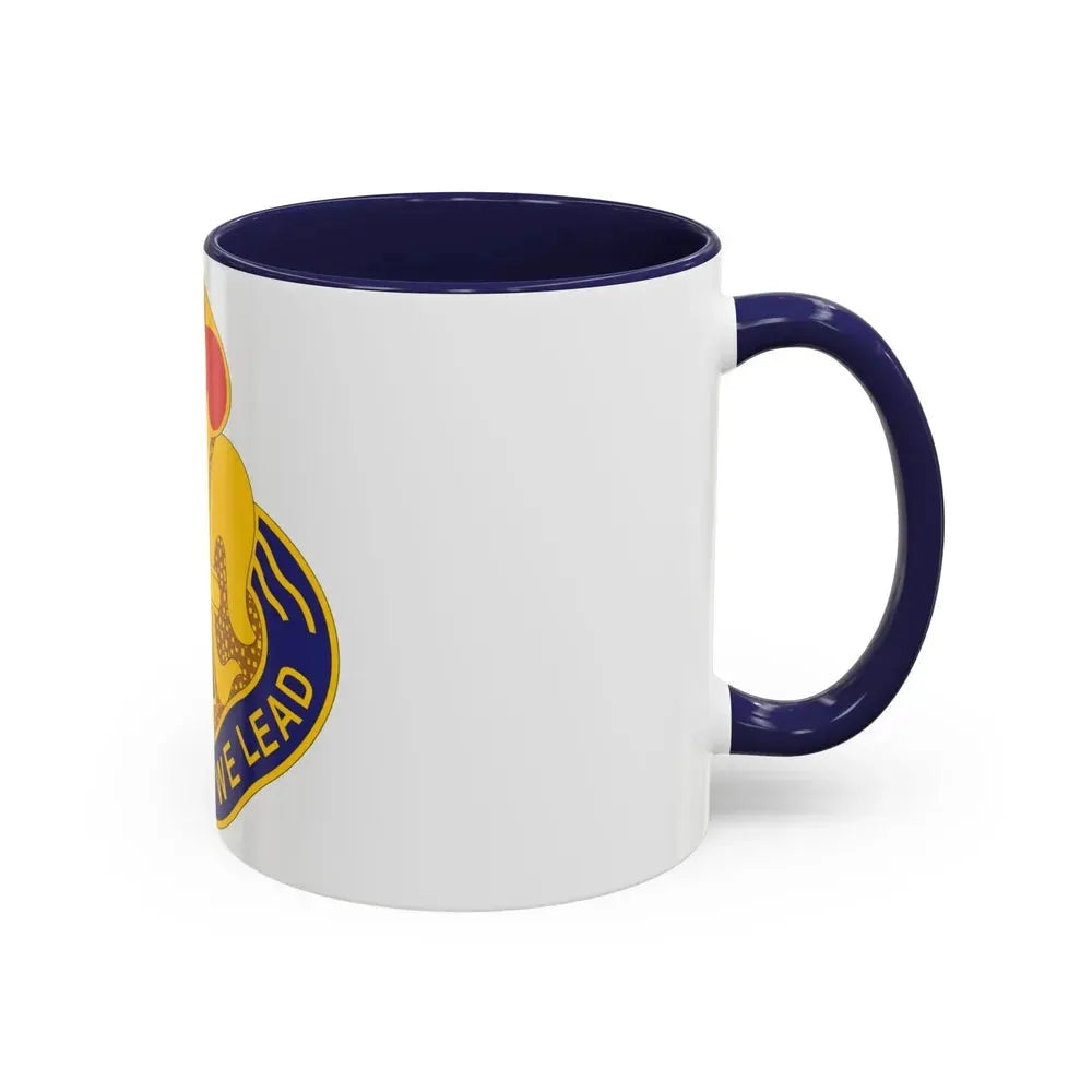 214th Field Artillery Brigade v2 (U.S. Army) Accent Coffee Mug - Go Mug Yourself