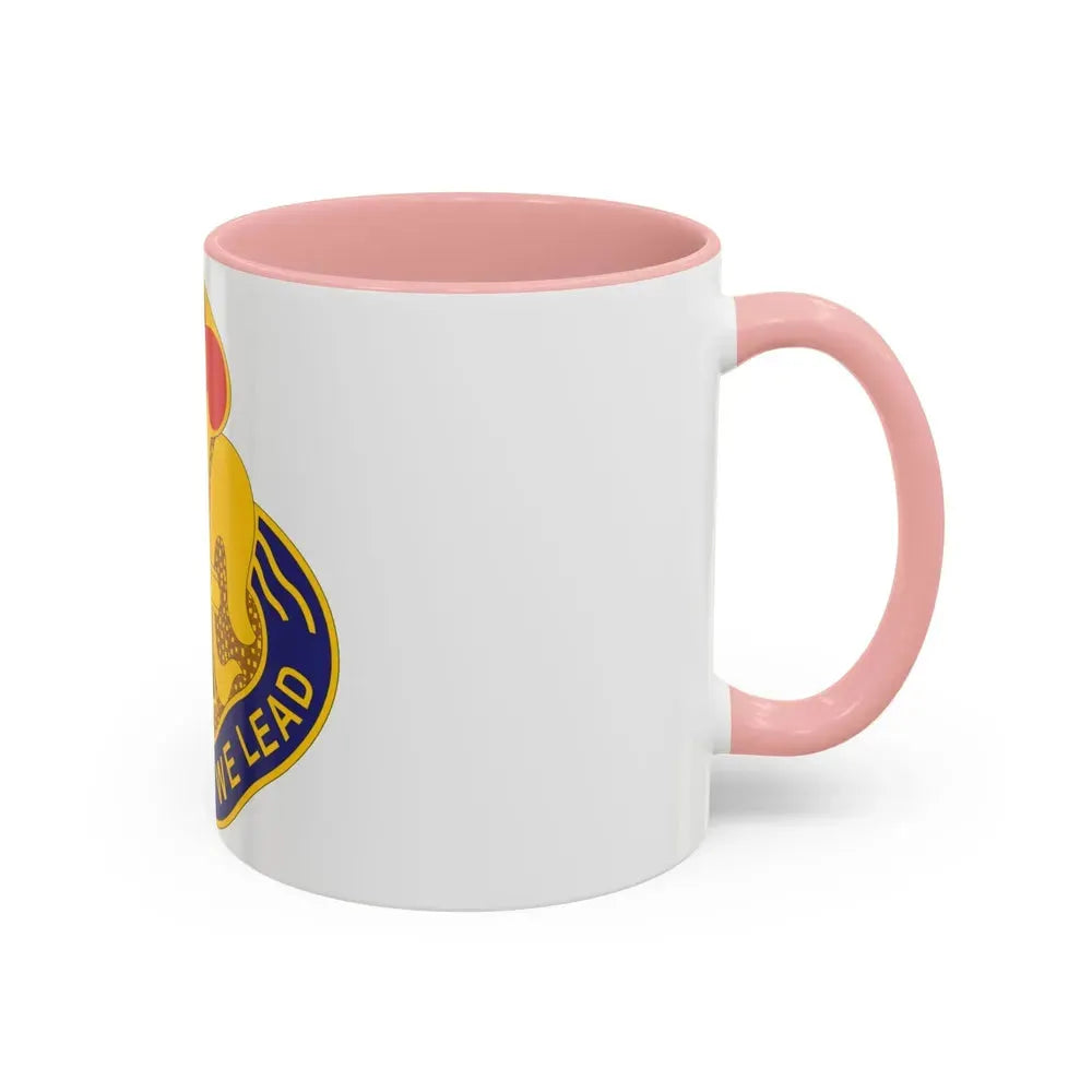 214th Field Artillery Brigade v2 (U.S. Army) Accent Coffee Mug - Go Mug Yourself