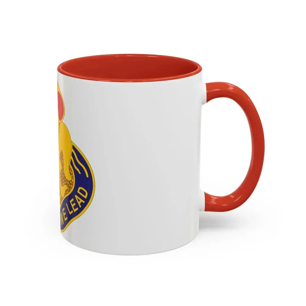 214th Field Artillery Brigade v2 (U.S. Army) Accent Coffee Mug - Go Mug Yourself
