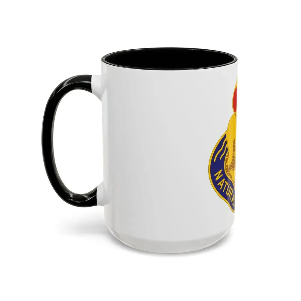214th Field Artillery Brigade v2 (U.S. Army) Accent Coffee Mug - Go Mug Yourself