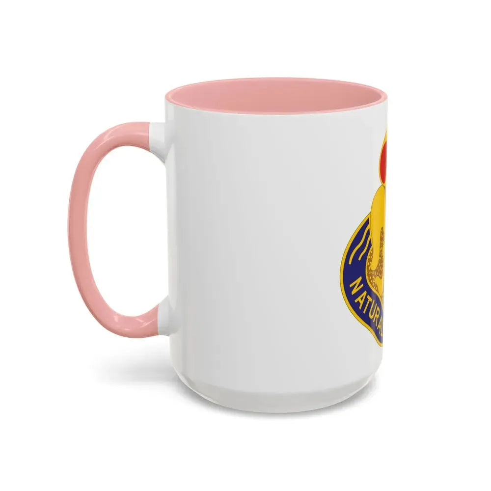 214th Field Artillery Brigade v2 (U.S. Army) Accent Coffee Mug - Go Mug Yourself