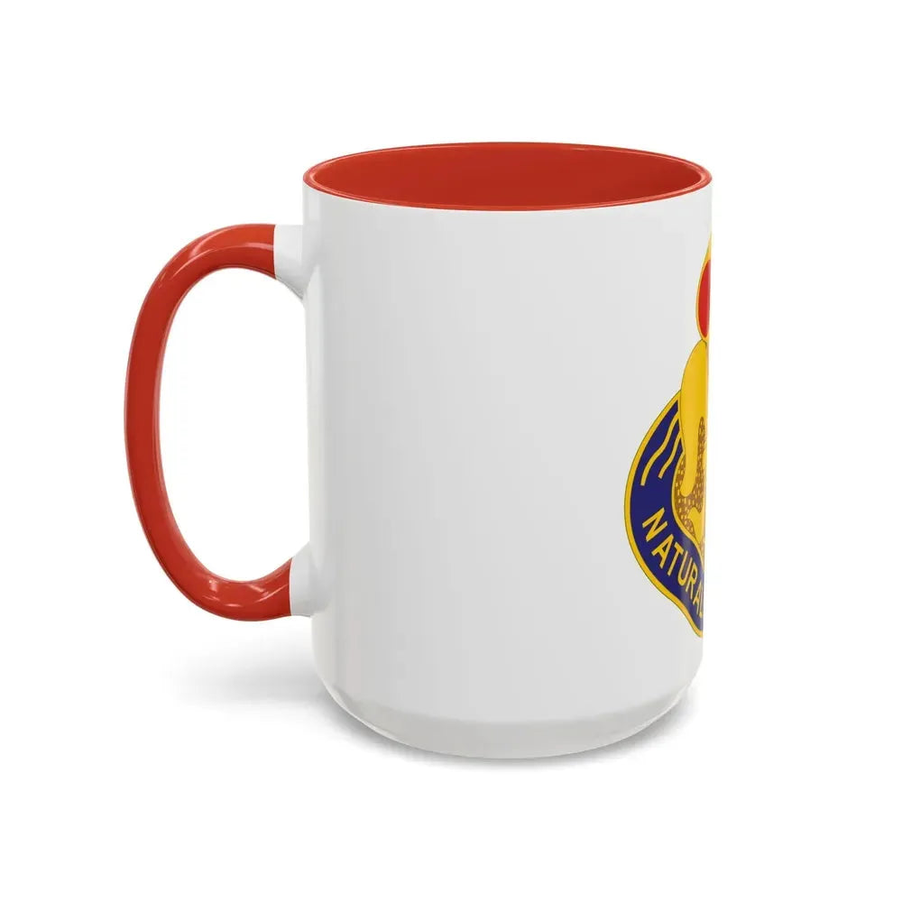 214th Field Artillery Brigade v2 (U.S. Army) Accent Coffee Mug - Go Mug Yourself