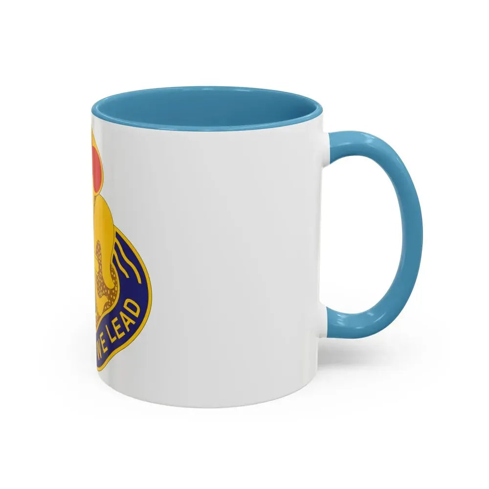 214th Field Artillery Brigade v2 (U.S. Army) Accent Coffee Mug - Go Mug Yourself