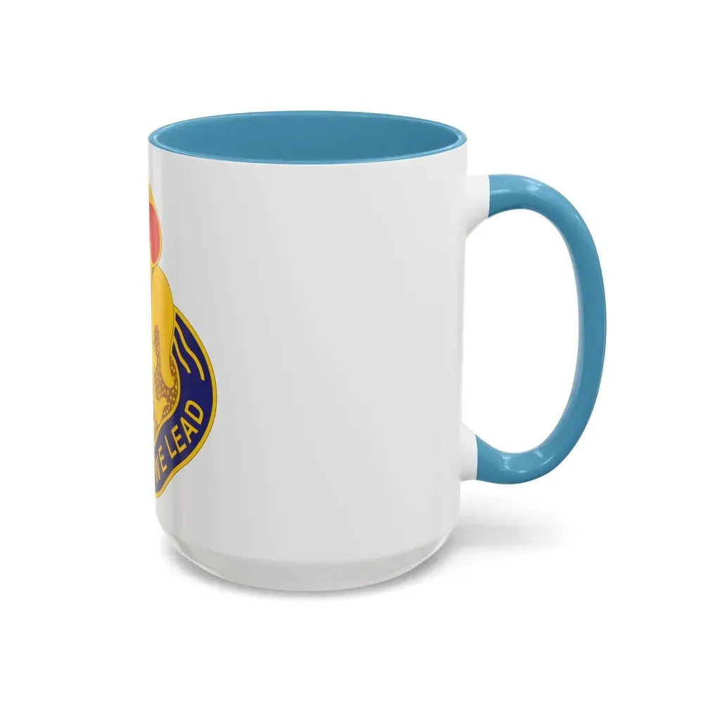 214th Field Artillery Brigade v2 (U.S. Army) Accent Coffee Mug - Go Mug Yourself