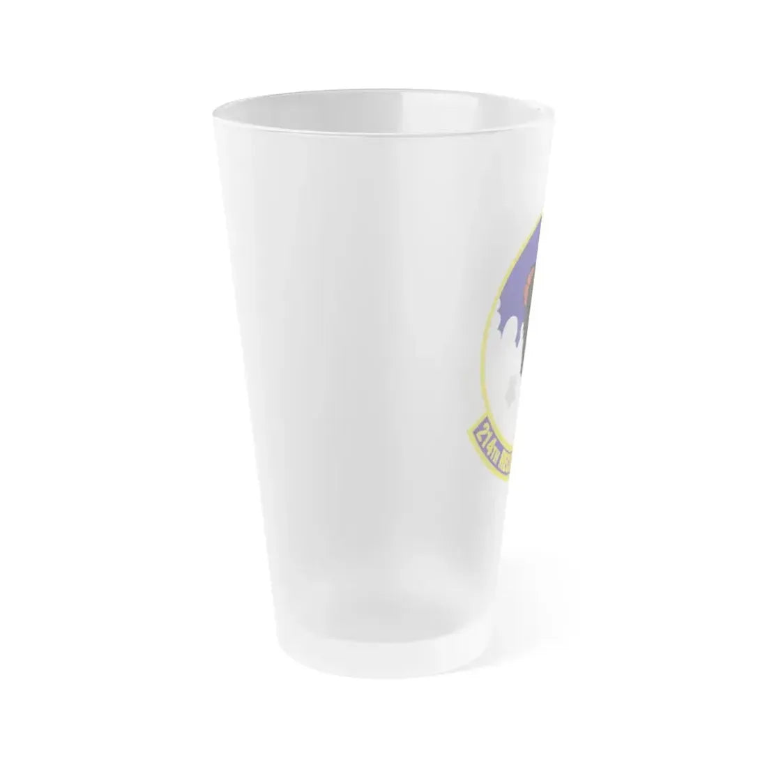 214th Reconnaissance Squadron (U.S. Air Force) Frosted Pint Glass 16oz - Go Mug Yourself