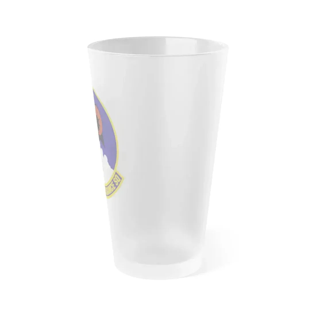 214th Reconnaissance Squadron (U.S. Air Force) Frosted Pint Glass 16oz - Go Mug Yourself