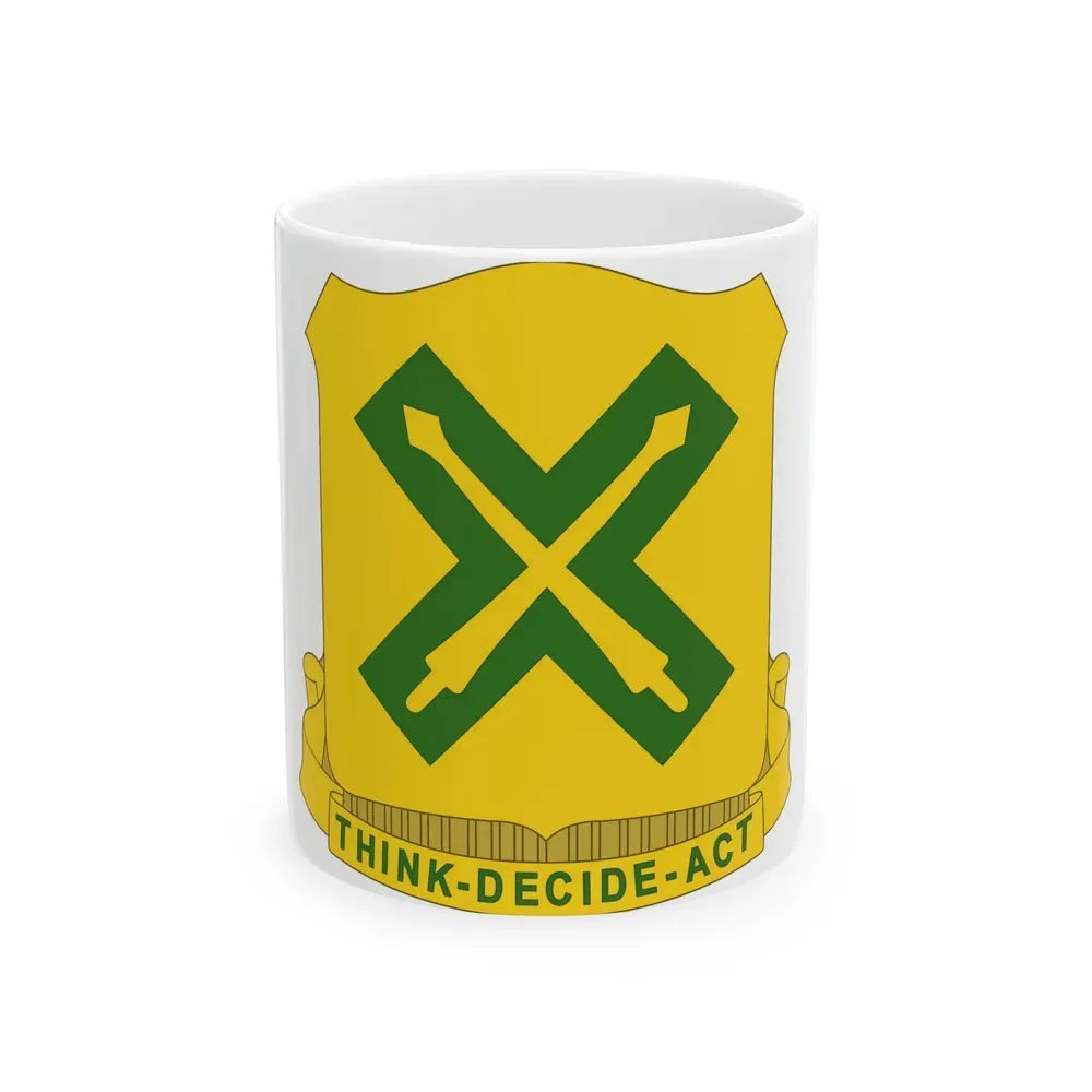 215 Tank Battalion (U.S. Army) White Coffee Mug 11oz - Go Mug Yourself