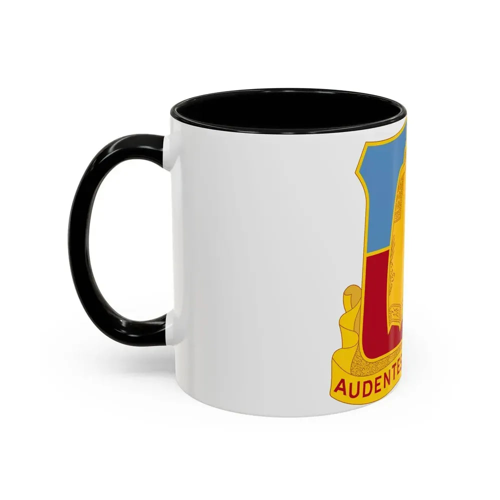 215th Armored Field Artillery Battalion (U.S. Army) Accent Coffee Mug - Go Mug Yourself