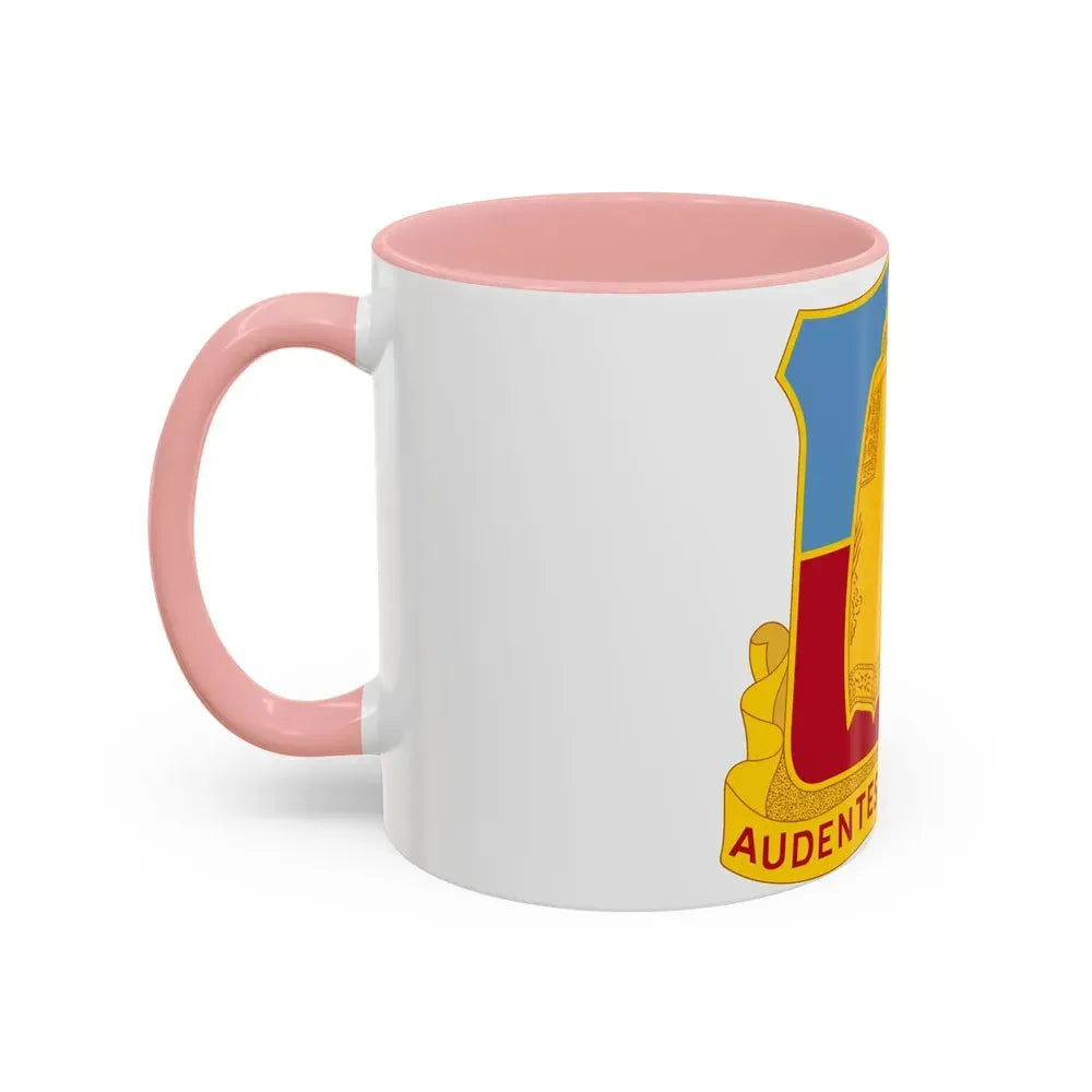 215th Armored Field Artillery Battalion (U.S. Army) Accent Coffee Mug - Go Mug Yourself
