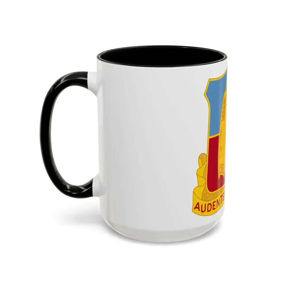 215th Armored Field Artillery Battalion (U.S. Army) Accent Coffee Mug - Go Mug Yourself