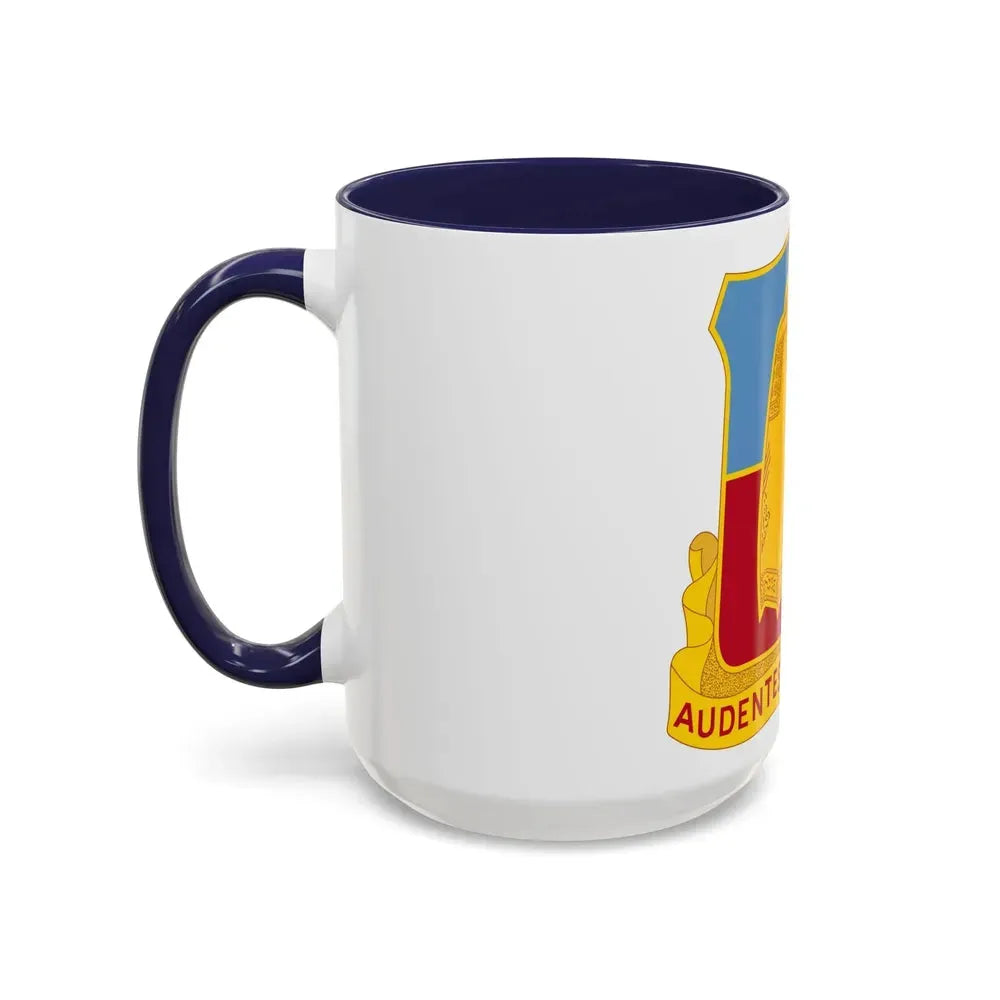 215th Armored Field Artillery Battalion (U.S. Army) Accent Coffee Mug - Go Mug Yourself