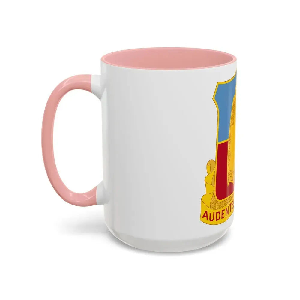 215th Armored Field Artillery Battalion (U.S. Army) Accent Coffee Mug - Go Mug Yourself