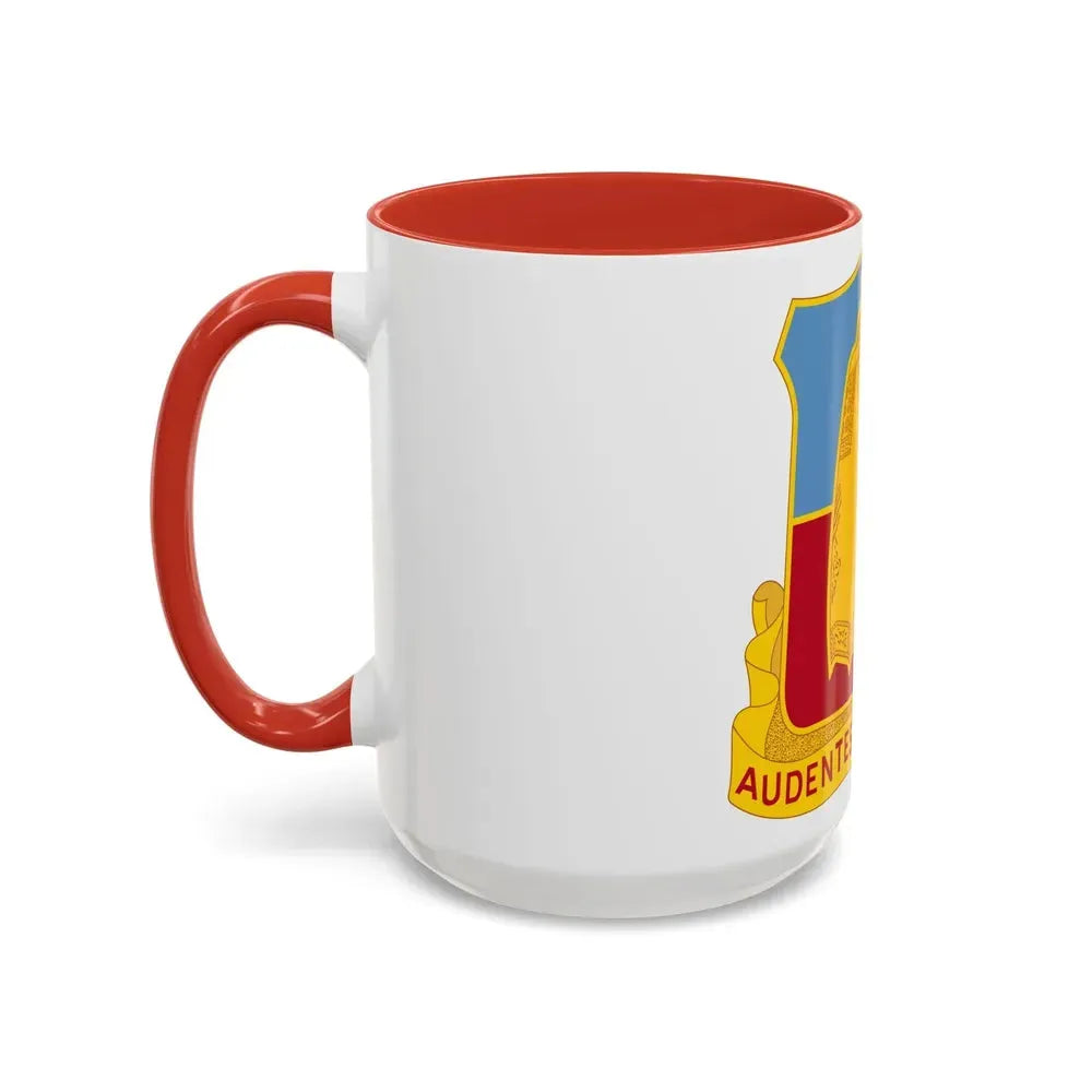 215th Armored Field Artillery Battalion (U.S. Army) Accent Coffee Mug - Go Mug Yourself