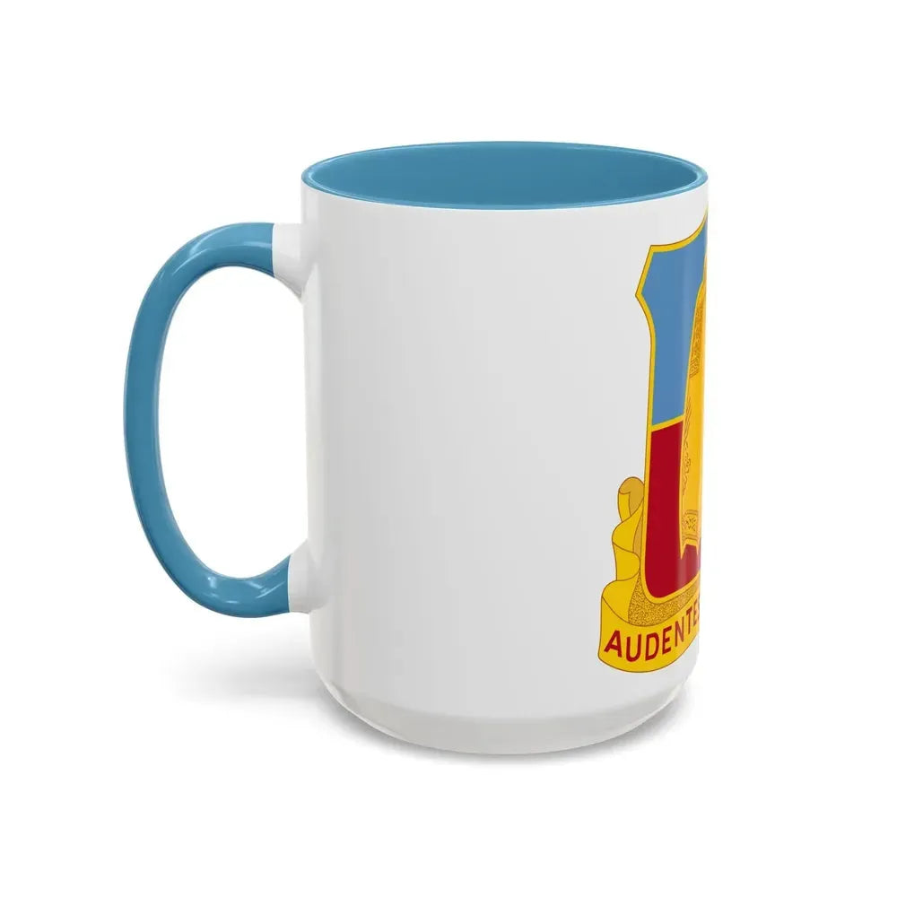 215th Armored Field Artillery Battalion (U.S. Army) Accent Coffee Mug - Go Mug Yourself
