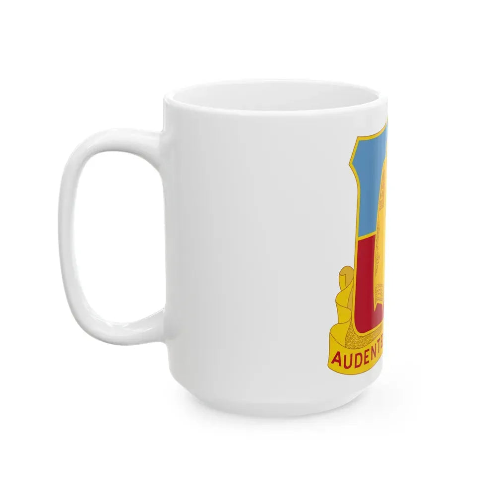 215th Armored Field Artillery Battalion (U.S. Army) White Coffee Mug - Go Mug Yourself