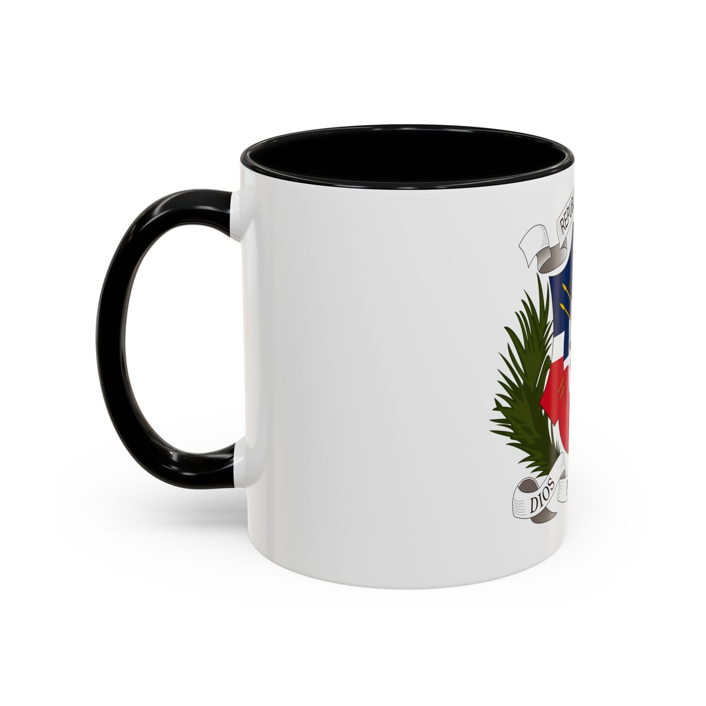 Coat of arms of the Dominican Republic (1860) - Accent Coffee Mug