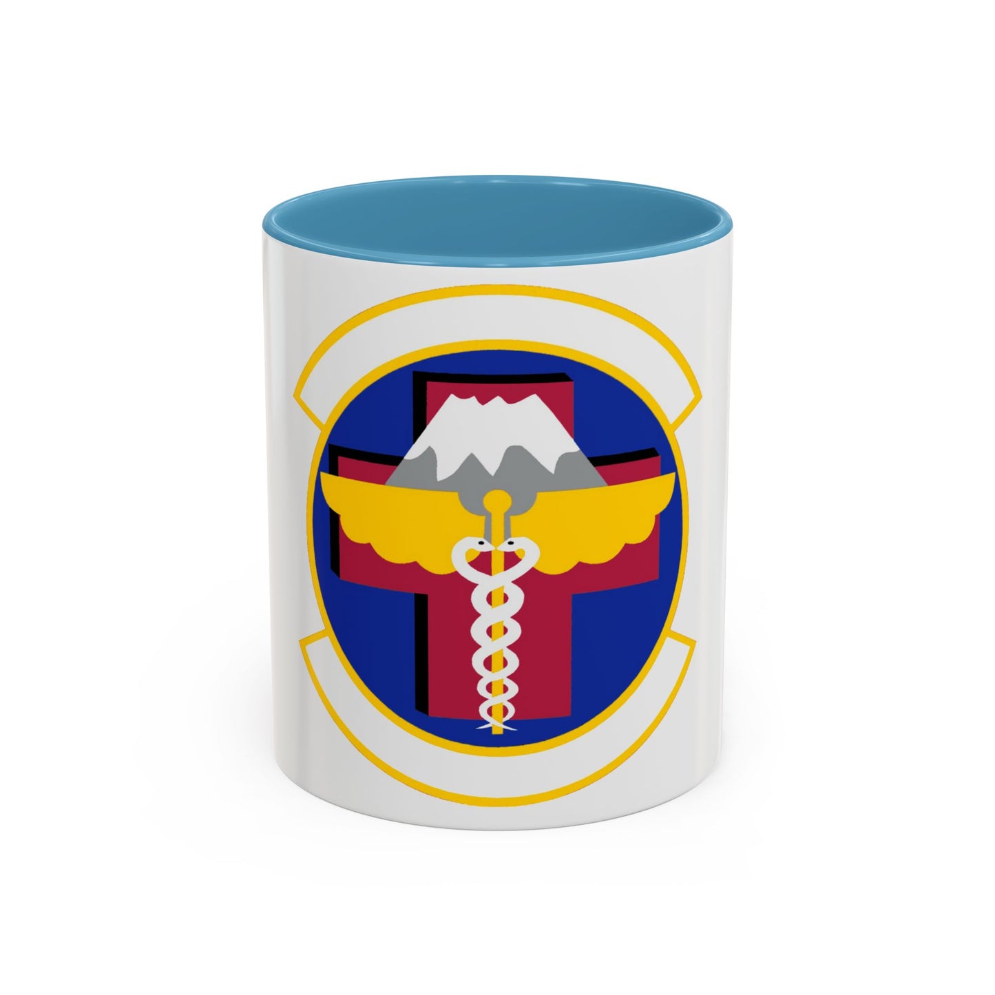 374 Healthcare Operations Squadron (U.S. Air Force) Accent Coffee Mug