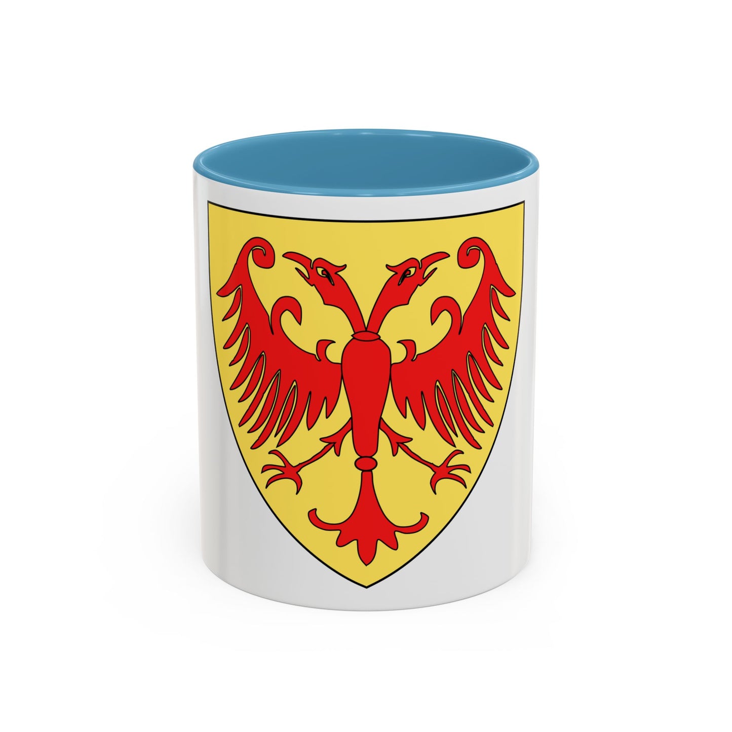Coat of arms of the Kingdom of Serbia (medieval) - Accent Coffee Mug