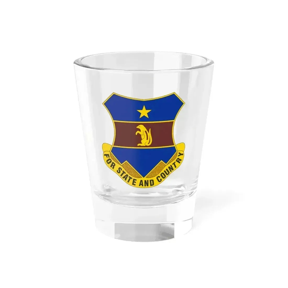 216th Air Defense Artillery Regiment (U.S. Army) Shot Glass 1.5oz 1.5oz - Go Mug Yourself