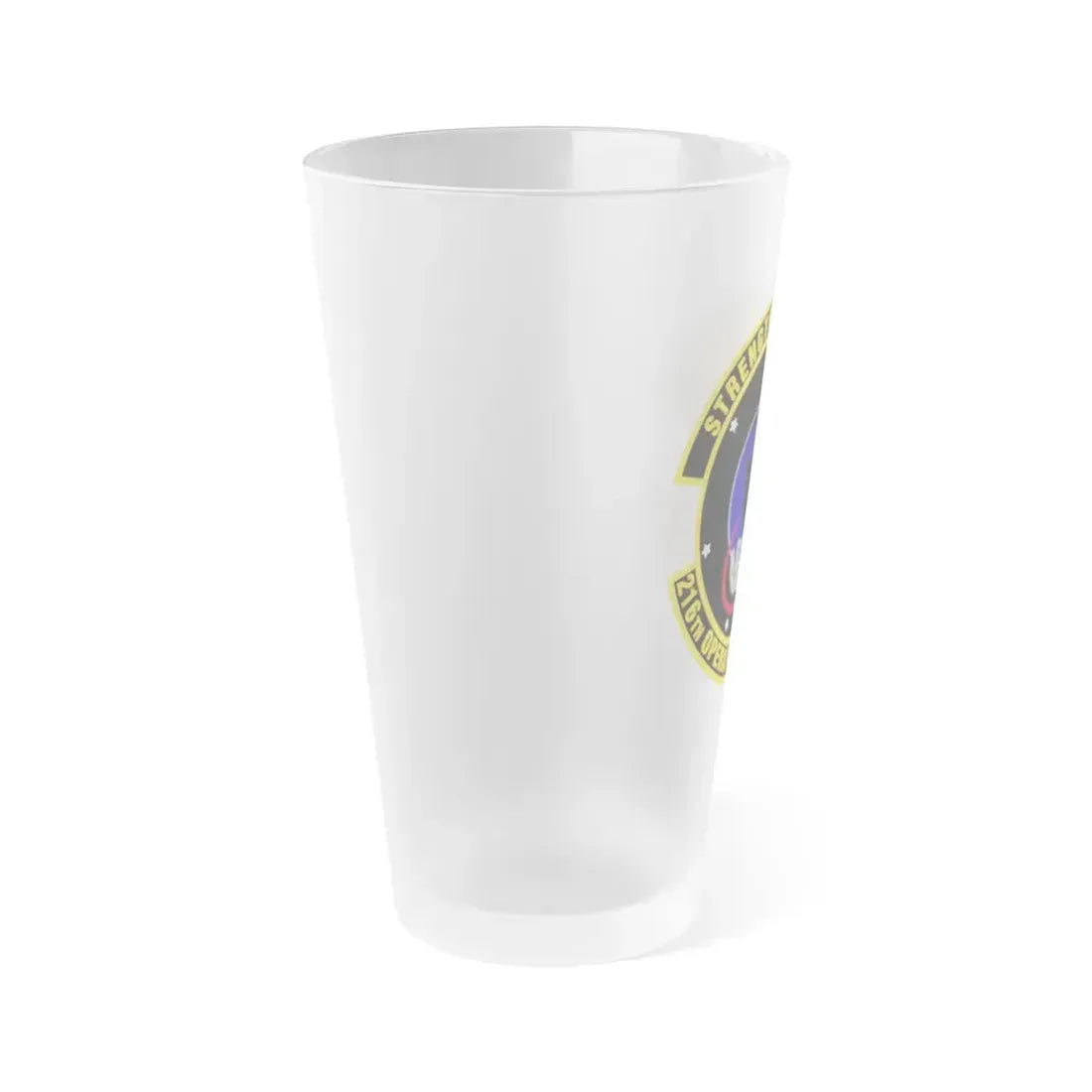 216th Operations Support Squadron (U.S. Air Force) Frosted Pint Glass 16oz - Go Mug Yourself