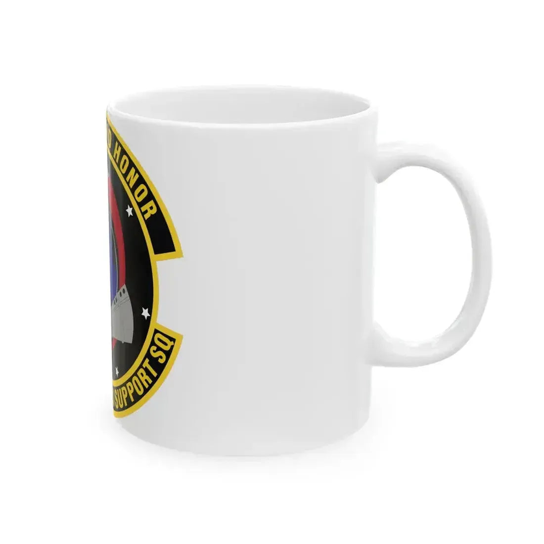216th Operations Support Squadron (U.S. Air Force) White Coffee Mug - Go Mug Yourself