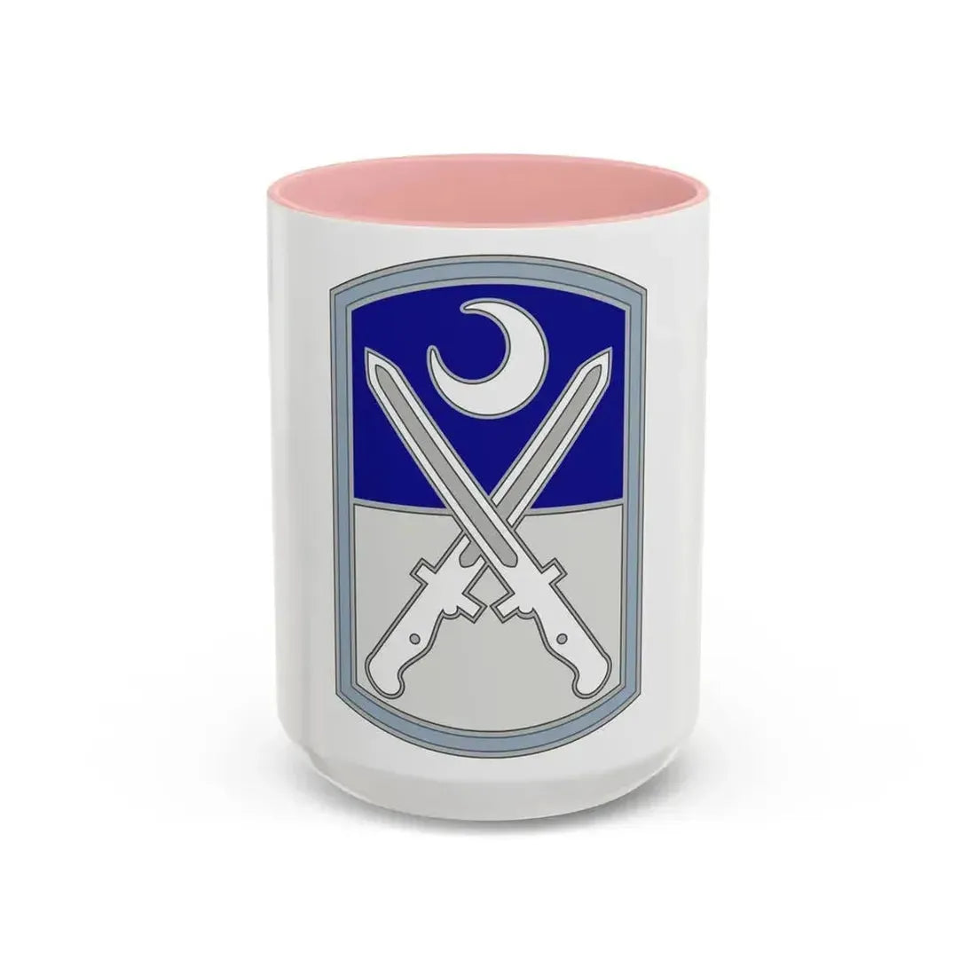 218 Maneuver Enhancement Brigade 3 (U.S. Army) Accent Coffee Mug 15oz Pink - Go Mug Yourself