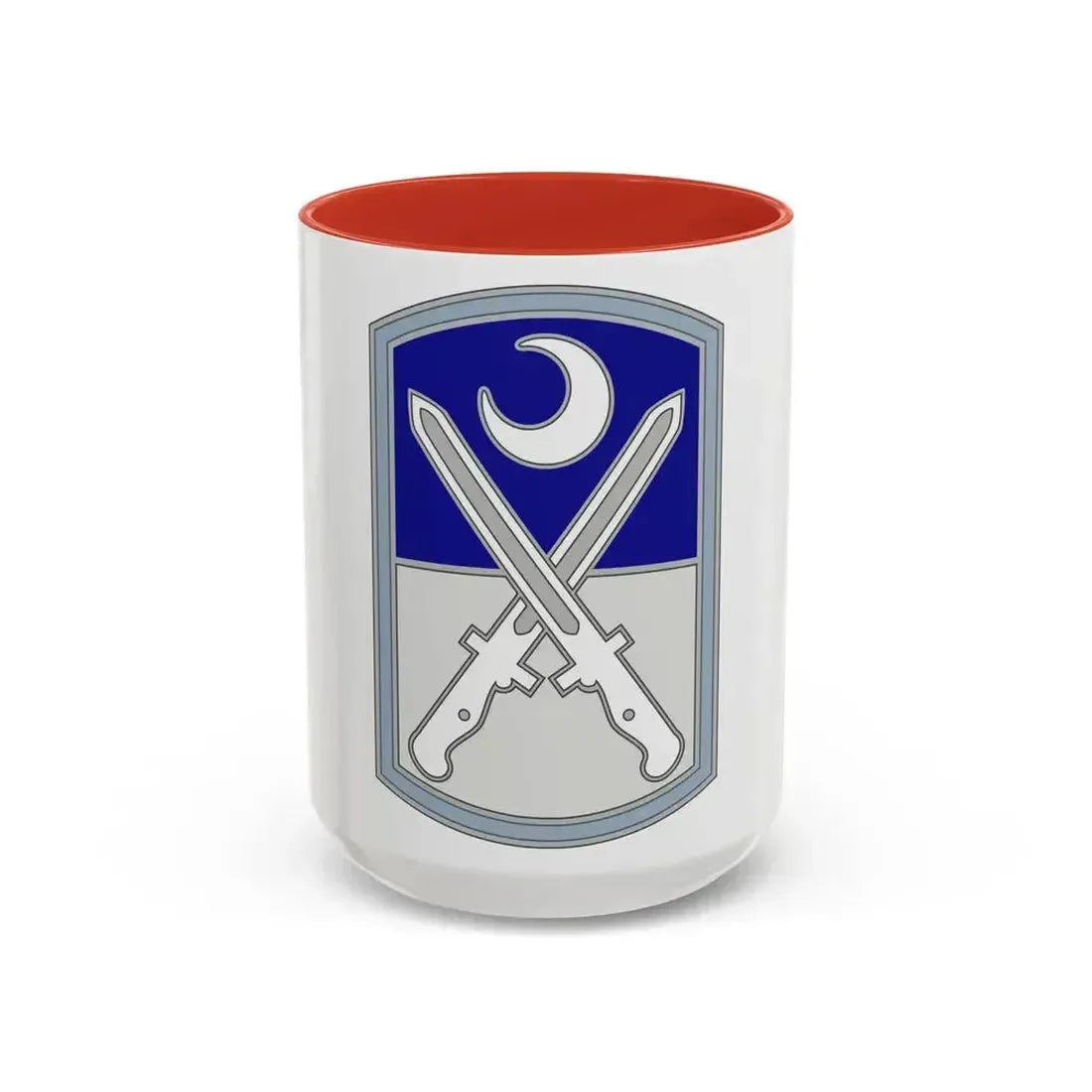 218 Maneuver Enhancement Brigade 3 (U.S. Army) Accent Coffee Mug 15oz Red - Go Mug Yourself