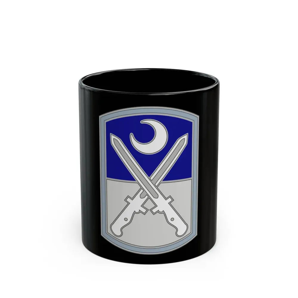 218 Maneuver Enhancement Brigade 3 (U.S. Army) Black Coffee Mug 11oz - Go Mug Yourself