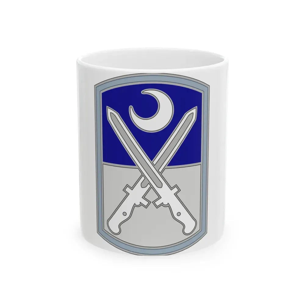 218 Maneuver Enhancement Brigade 3 (U.S. Army) White Coffee Mug 11oz - Go Mug Yourself