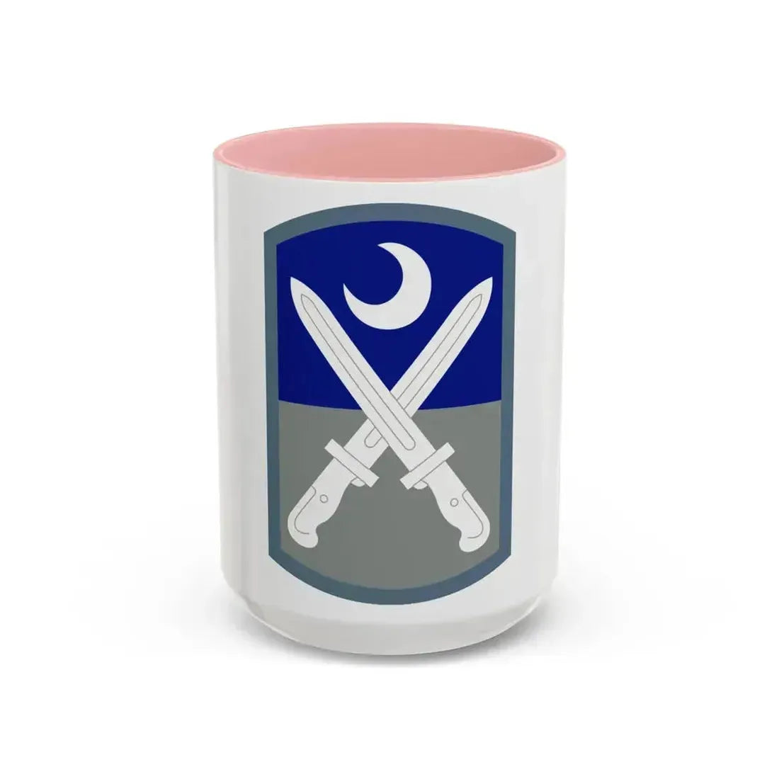 218 Maneuver Enhancement Brigade (U.S. Army) Accent Coffee Mug 15oz Pink - Go Mug Yourself