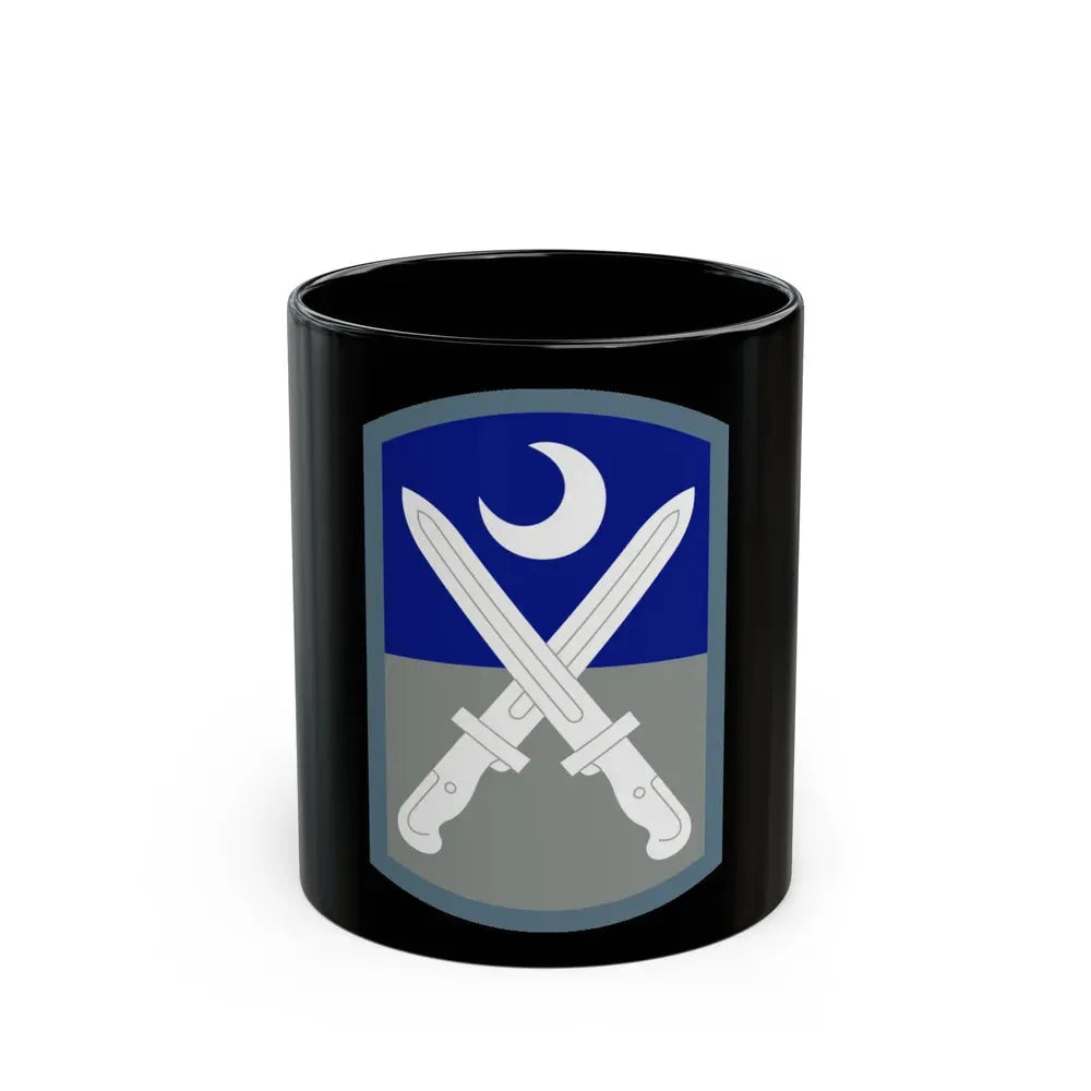 218 Maneuver Enhancement Brigade (U.S. Army) Black Coffee Mug 11oz - Go Mug Yourself