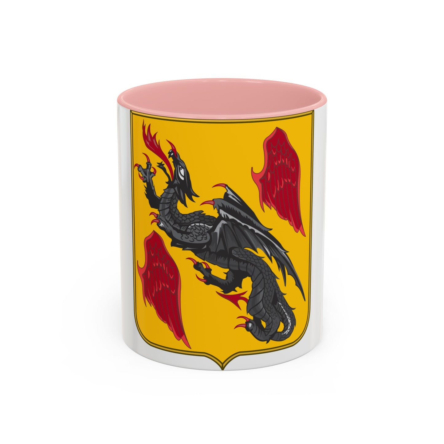 81 Airborne Antiaircraft Artillery Battalion 2 (U.S. Army) Accent Coffee Mug