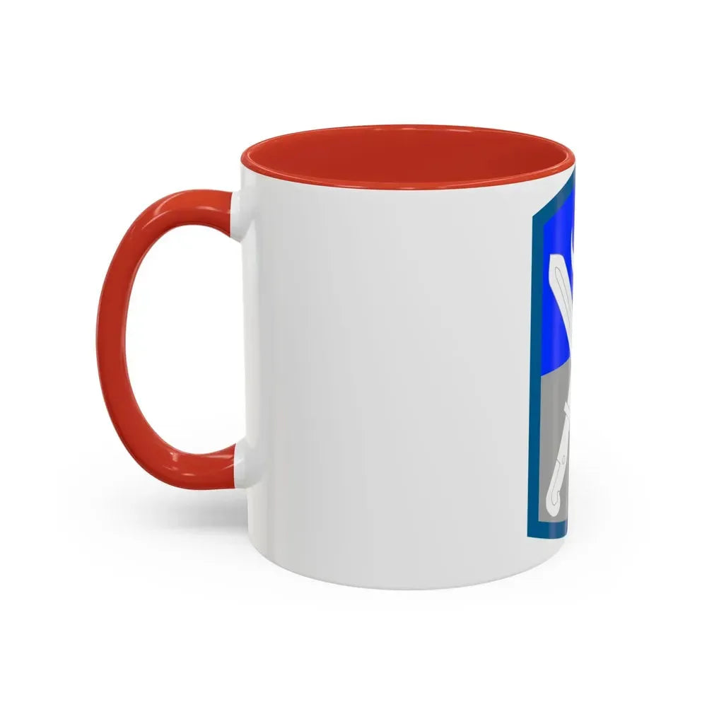 218th Infantry Brigade SSI (U.S. Army) Accent Coffee Mug - Go Mug Yourself