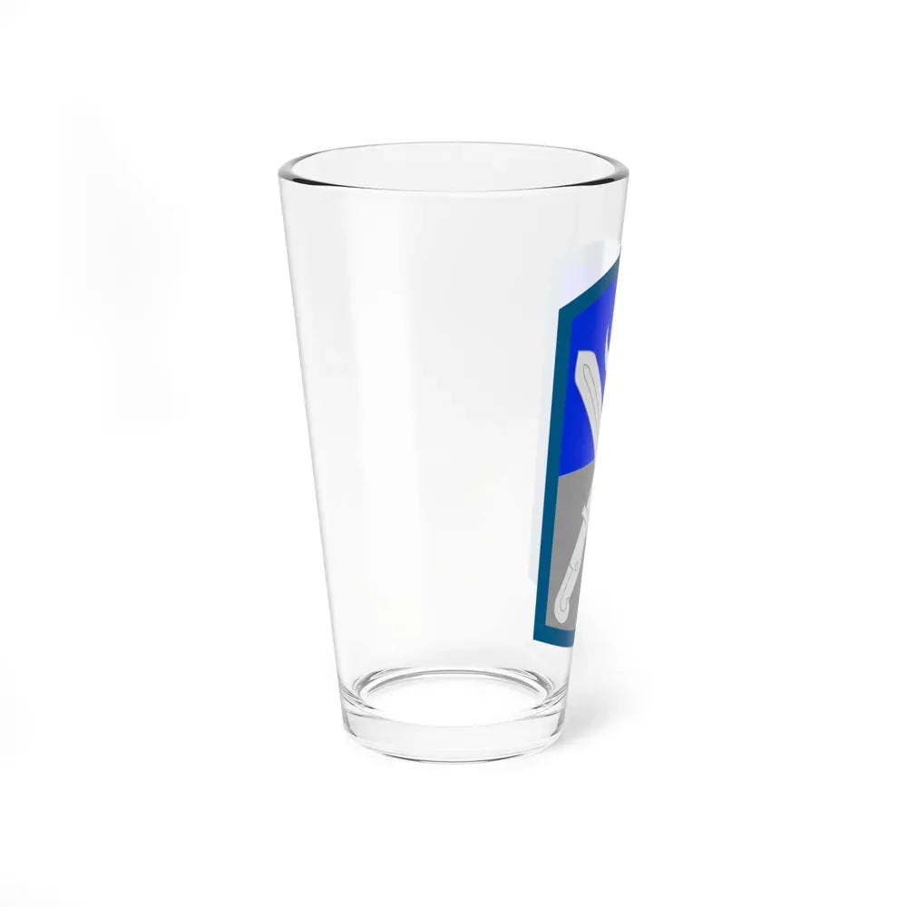 218th Infantry Brigade SSI (U.S. Army) Pint Glass 16oz - Go Mug Yourself