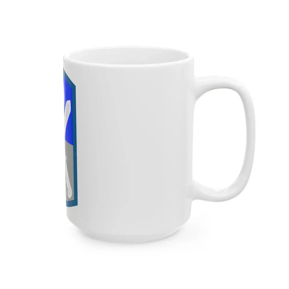 218th Infantry Brigade SSI (U.S. Army) White Coffee Mug - Go Mug Yourself