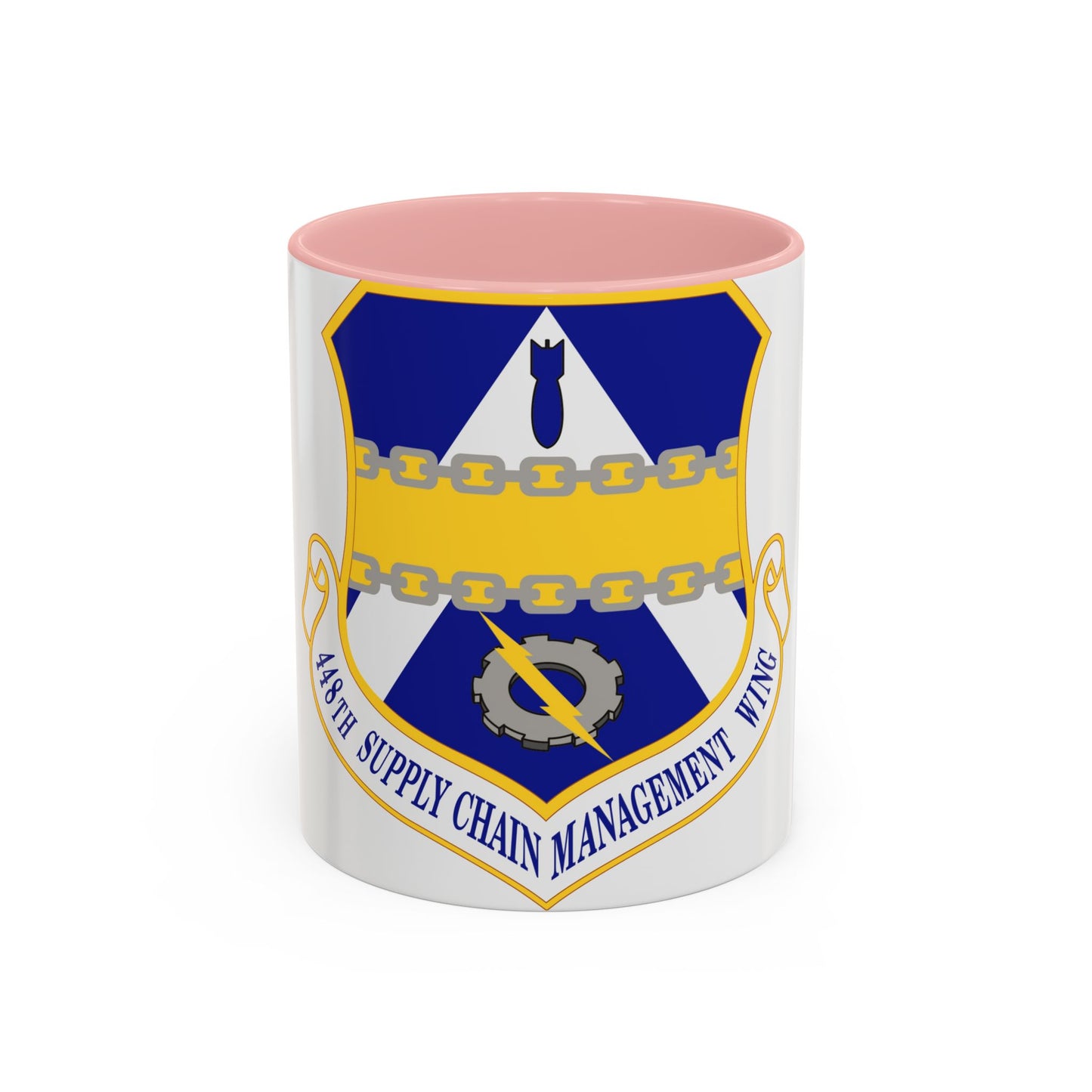 448th Supply Chain Managment Wing (U.S. Air Force) Accent Coffee Mug