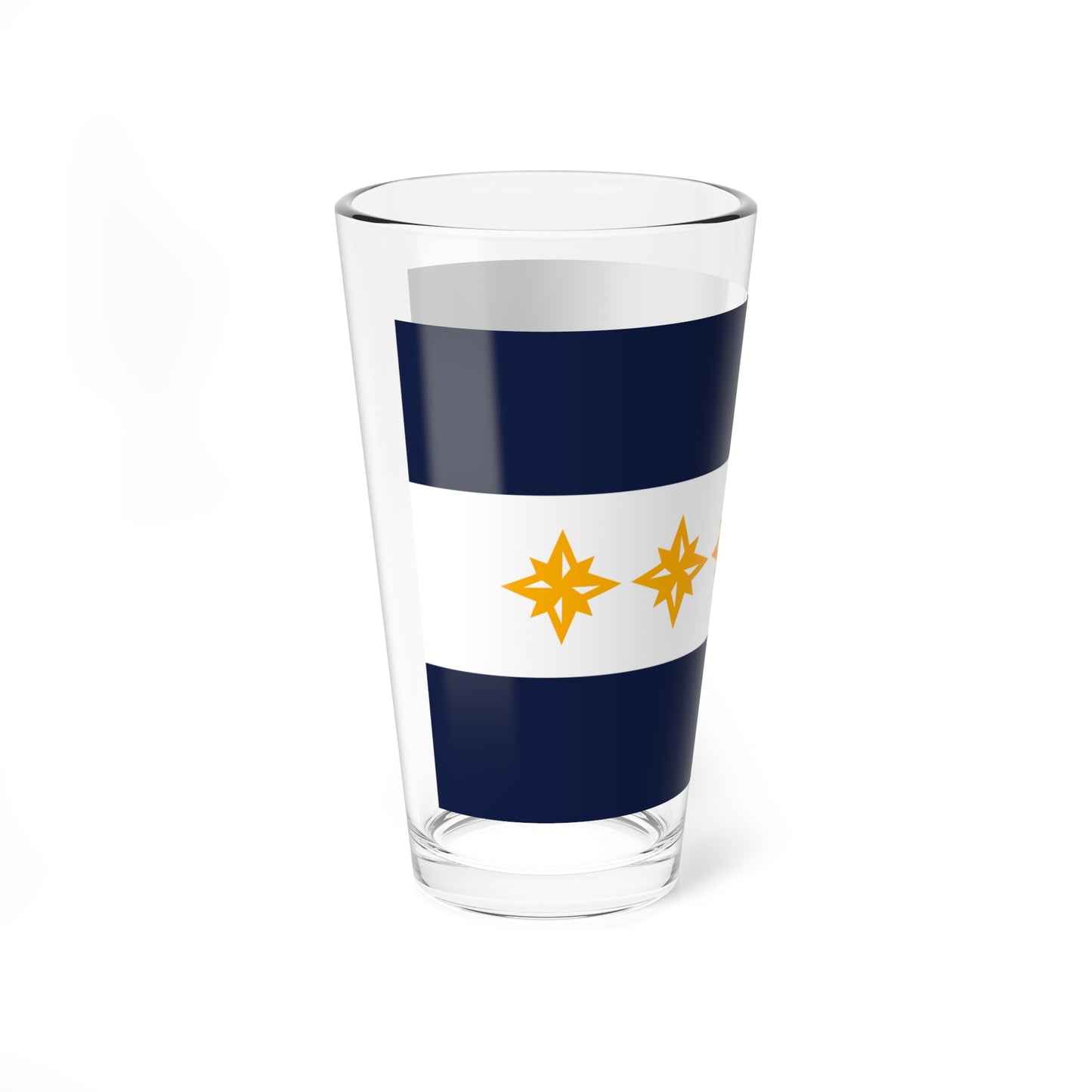Flag of Wheeling, West Virginia - Pint Glass 16oz