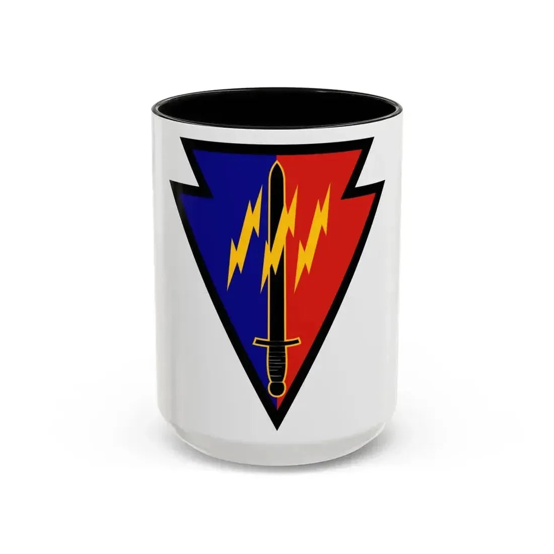 219th Battlefield Surveillance Brigade (U.S. Army) Accent Coffee Mug 15oz Black - Go Mug Yourself
