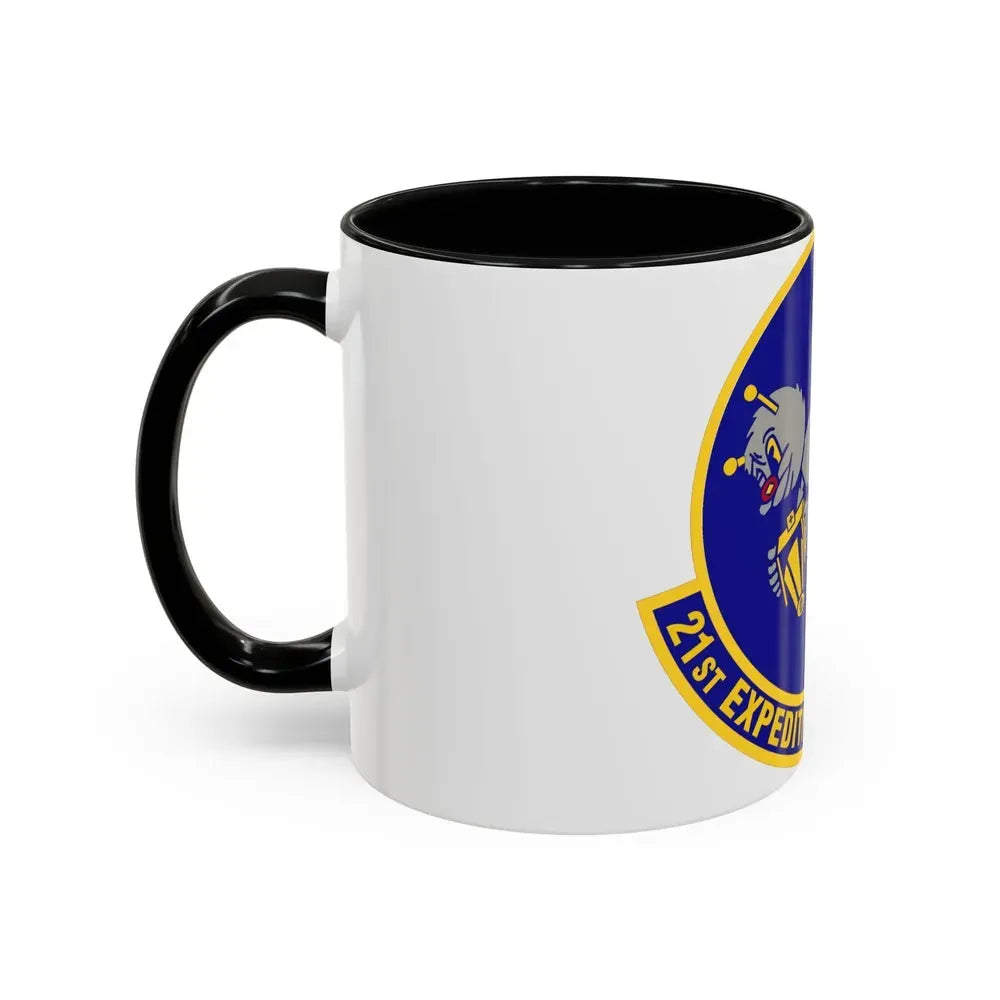 21st Expeditionary Reconnaissance Squadron (U.S. Air Force) Accent Coffee Mug - Go Mug Yourself