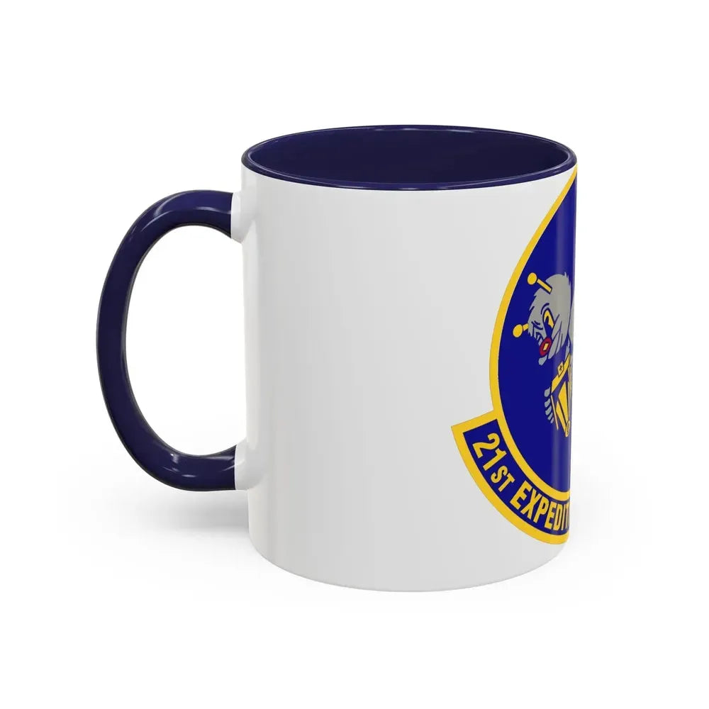 21st Expeditionary Reconnaissance Squadron (U.S. Air Force) Accent Coffee Mug - Go Mug Yourself