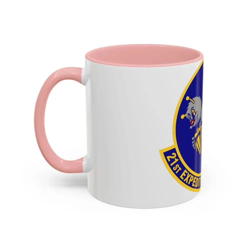 21st Expeditionary Reconnaissance Squadron (U.S. Air Force) Accent Coffee Mug - Go Mug Yourself