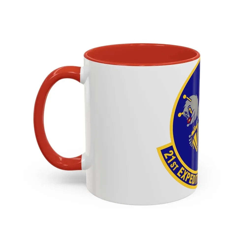 21st Expeditionary Reconnaissance Squadron (U.S. Air Force) Accent Coffee Mug - Go Mug Yourself