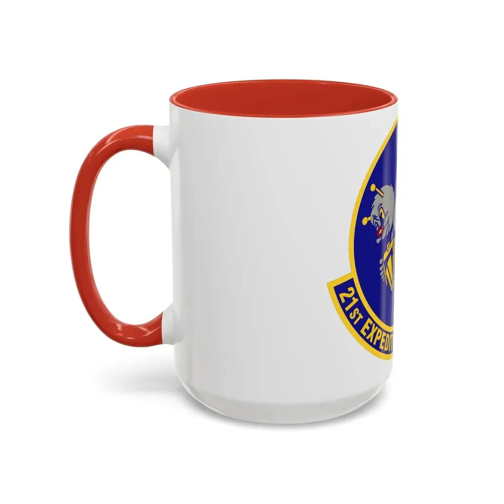 21st Expeditionary Reconnaissance Squadron (U.S. Air Force) Accent Coffee Mug - Go Mug Yourself