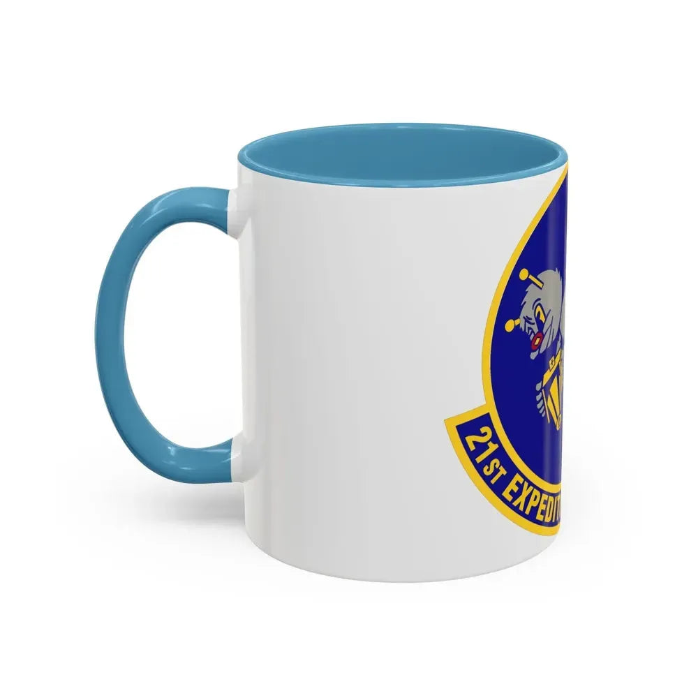 21st Expeditionary Reconnaissance Squadron (U.S. Air Force) Accent Coffee Mug - Go Mug Yourself