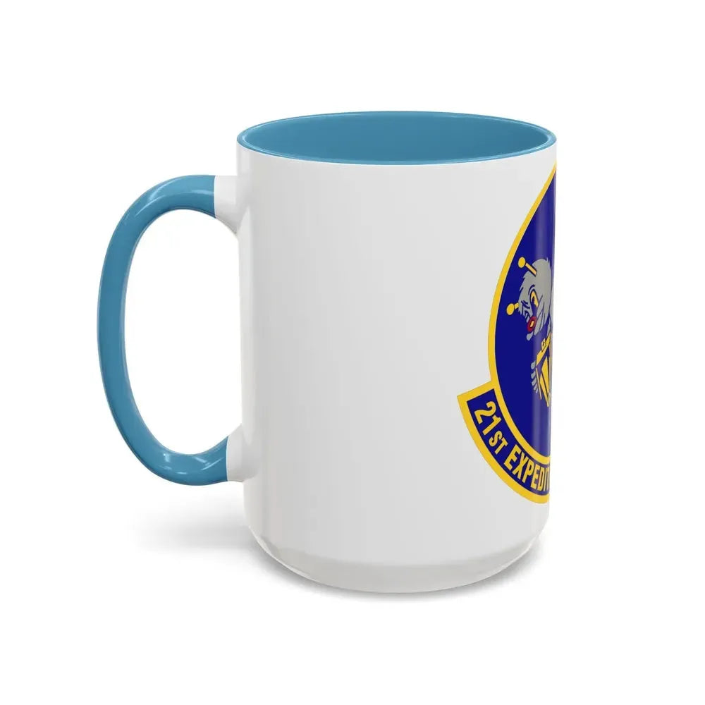 21st Expeditionary Reconnaissance Squadron (U.S. Air Force) Accent Coffee Mug - Go Mug Yourself