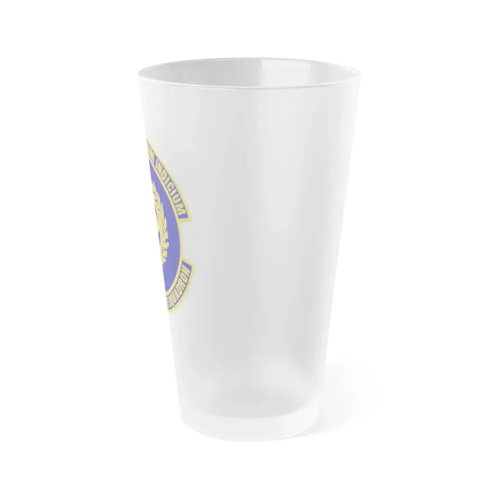 21st Intelligence Squadron (U.S. Air Force) Frosted Pint Glass 16oz - Go Mug Yourself